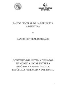 BANCO CENTRAL DE LA REPÚBLICA ARGENTINA y BANCO