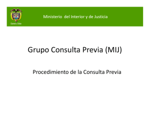 Grupo Consulta Previa (MIJ)