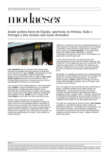 Inside acelera fuera de España: aperturas en Polonia, Italia y