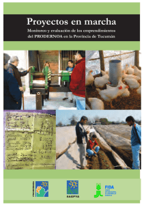 Proyectos en marcha - Ministerio de Agricultura