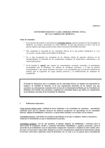 ANEXO I CONTENIDOS BÁSICOS Y CARGA HORARIA MÍNIMA