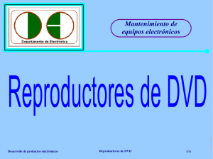 Diagrama de bloques de un reproductor de DVD