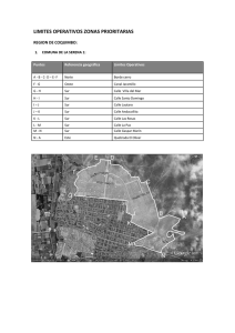 Límites Operativos de Zonas Prioritarias. Región de Coquimbo PDF