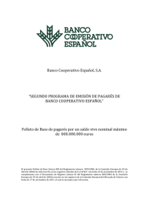 Banco Cooperativo Español, SA