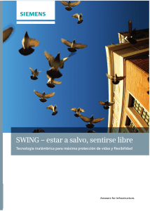 SWING – estar a salvo, sentirse libre