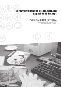 Fontalba, Diego. Fonaments bàsics del tractament digital de la imatge.