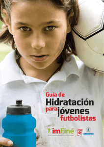 IMFINE Guia Hidratacion Futbolistas