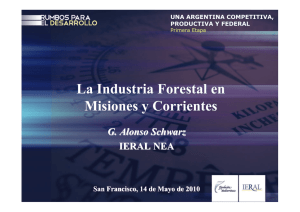 La Industria Forestal en Misiones y Corrientes