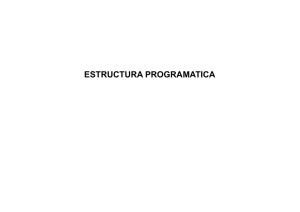 estructura programatica