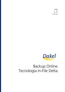 White paper MBO. Tecnología In-File Delta.