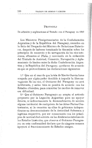 Los Ministros Plenipotenciarios de la Confederación Argentina y de