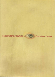 2007 Seleccionada 24 Certame de pintura Concello de Cambre