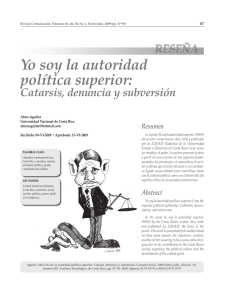 Yo soy la autoridad política superior: