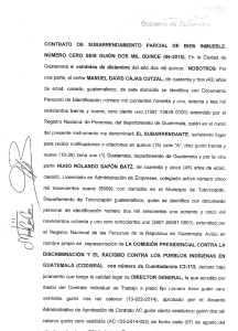 Contrato No. 06-2015 Arrendamiento para Parqueo