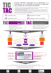 Proyecto TIC-TAC. Tecnologías de la Información y la