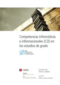 Competencias informáticas e informacionales (CI2)