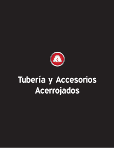TUBERIA Y ACCESORIOS ACERROJADOS