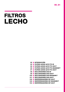Filtros Lecho