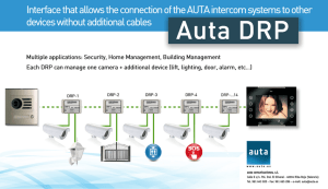 Interface that allows the connection of the AUTA intercom systems to