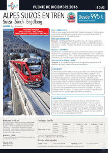 alpes suizos en tren