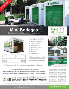 Mini Bodegas - espaciomovil.com