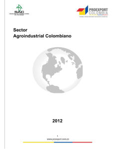 Sector Agroindustrial Colombiano