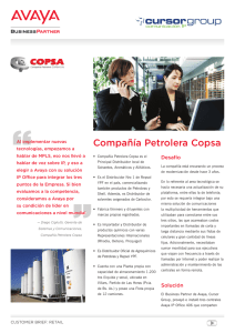 Compañía Petrolera Copsa - the Avaya Collateral Database.