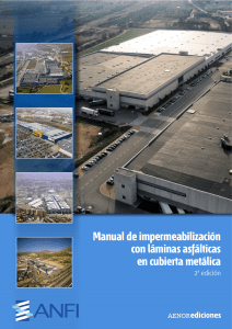 Manual de impermeabilización con láminas asfálticas en cubierta