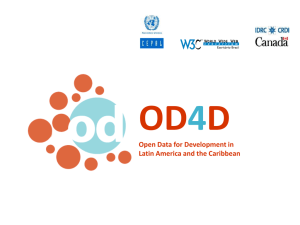 Open Data for Development in Latin America and the Caribbean