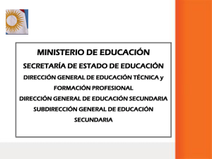 Diapositiva 1 - Dirección General de Educación Técnica y