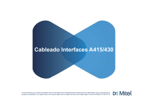 Cableado Interfaces 415-430