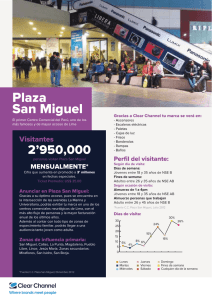 Plaza San Miguel - Clear Channel Perú