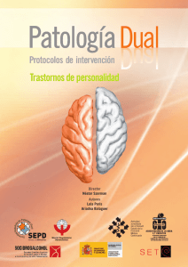 Trastornos de la Personalidad - Sociedad Española de Patología Dual