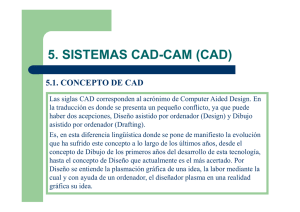5. SISTEMAS CAD