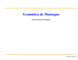 Gramática de Montague