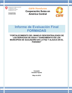 Informe Final Evaluación FORMADAS Versión 17 Diciembre