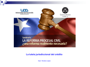 oficial de ejecución - UDD Facultad de Derecho (Santiago)