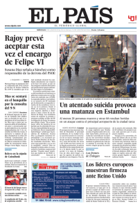 Rajoy prevé aceptar esta vez el encargo de Felipe VI