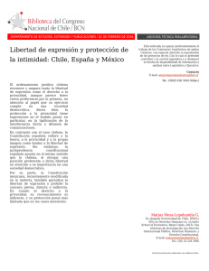 Libertad de expresión y protección de la intimidad: Chile, España y