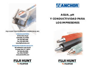 AGUA, pH Y CONDUCTIVIDAD PARA LOS