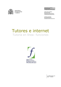 Tutores e internet