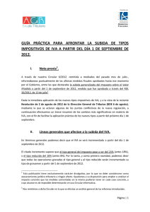 guía práctica para afrontar la subida de tipos impositivos de