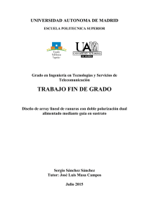 trabajo fin de grado - RFCAS - Universidad Autónoma de Madrid