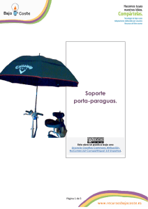 Soporte porta-paraguas.