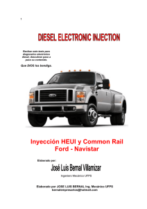 Inyección HEUI y Common Rail Ford - Navistar