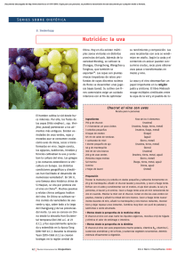 Nutrición: la uva