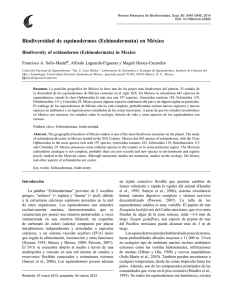 Biodiversidad de equinodermos (Echinodermata) en México