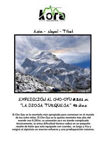 Asia - Nepal - Tíbet EXPEDICIÓN AL CHO