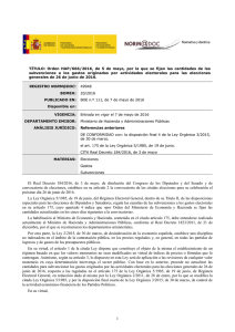 1 El Real Decreto 184/2016, de 3 de mayo, de disolución del