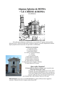 Algunas Iglesias de ROMA